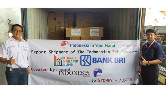 BRI Gandeng Indonesia In Your Hand Dorong Ekspor Produk UMKM ke Australia