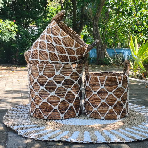 Basket Banana Honey Pattern by Giri Ismaya
